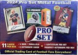 2024 Leaf Pro Set Metal Football 6 Autograph Cards Per Box