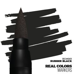 AK Interactive - Real Colors Marker - Rubber Black