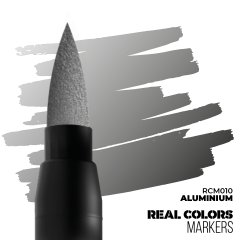 AK Interactive - Real Colors Marker - Aluminium 