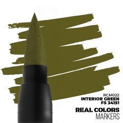 AK Interactive - Real Colors Marker - Interior Green FS 34151