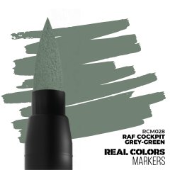 AK Interactive - Real Colors Marker - RAF Cockpit Grey-Green