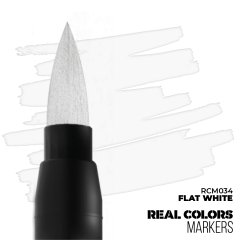 AK Interactive - Real Colors Marker - Flat White