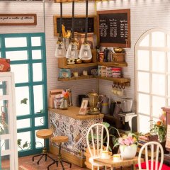 DIY House - Simon's Coffee (Miniature à Construire) 