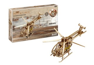 Revell Tini Adventures DIY Crative Wooden Model Helicopter