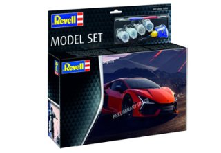 Revell Lamborghini Revuelto Model Kit 1/24 (Colle et peintures incluses)