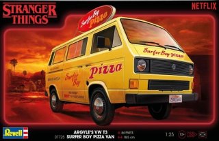 Revell - VW T3 Bus Surfer Boy Stranger Thing 1/25