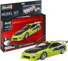 Revell Fast & Furious Brian 1995 Mitsubishi Eclips Model Set 1/24