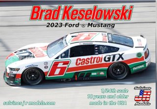 Salvinos - Brad Keselowski 2023 Ford Mustang 1/24