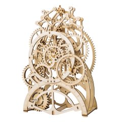Wooden Mechanical Gears - Pendulum Clock