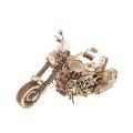 Wooden Mechanical Gears - Cruiser Motorcycle