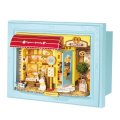Rolife Fluffy Cat Bakery 3D Wooden Puzzle Story Frame Series