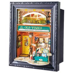 Rolife Old Times Bookstore 3D Wooden Puzzle