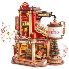 ROKR Dream Gift Factory 3D Wooden Puzzle 