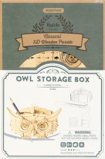 Rolife - Owl Storage Box