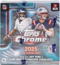 2025 Topps Chrome NFL Football Mega Box