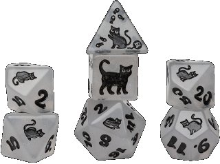 Sirius Dice Animals Shimmerpaw 7-Die Set