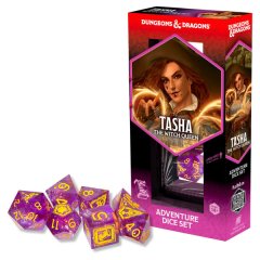 DND Adventure Dice Tasha The Witch Queen Sharp-Edged 7 Dice Set