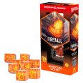 DND Adventure Dice Fireball 8 Dice Set