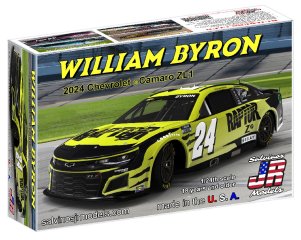 Salvinos JR Models Hendrick Motorsports William Byron 2024 Camaro 1/24 Model Kit