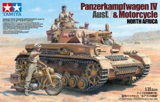 Tamiya - Panzer IV and Motorcycle 1/35