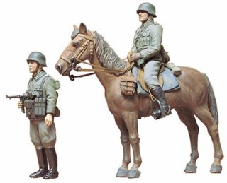 Tamiya - Wehrmacht Mounted Infantry Set 1/35