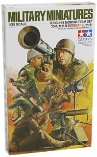Tamiya - U.S. Gun Mortar team set 1/35