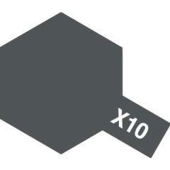 X-10 Gris Armes Métallisé