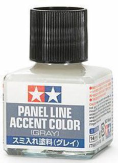 Tamiya - Panel Line Accent Color - Gray