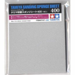 Tamiya - Sanding Sponge Sheet - 400