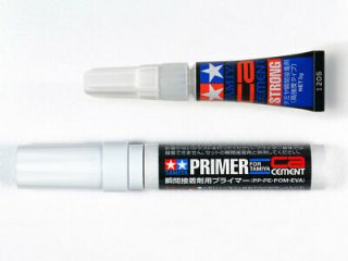 Tamiya - CA Cement & Primer Set