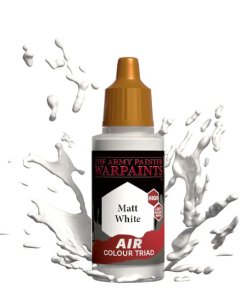 Army Painter Warpaints - Matt White - Air Colour Triad 
