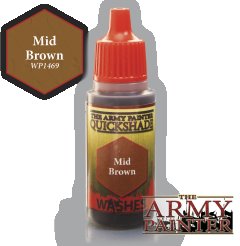 Warpaints Washes - Mid Brown