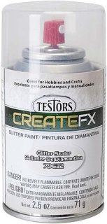 Testors CreateFX GLitter Sealer / Enduit de Pallete Spray Can 71g