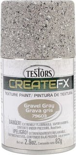 Testors Floquil Diorama Paint Gravel Gray / Gris Gravier Spray Can 82g
