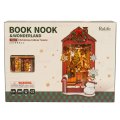 Rolife Christmas Indoor Scenet Book Nook Shelf Insert