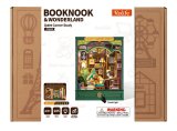 Rolife Quiet Corner Study DIY Booknook Shelf Insert (185 PCS)