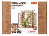 Rolife Secret Bloomy Nook DIY Booknook Shelf Insert (246 PCS)