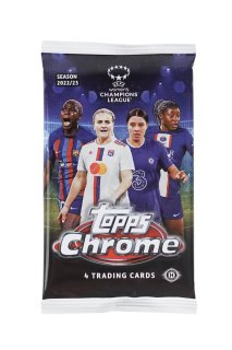 2022-23 Topps Chrome UEFA Womens Champions League Hobby Pack