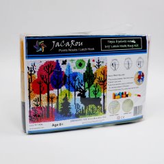 Tapis à Points Noués - Cerf