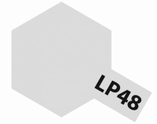 Tamiya Lacquer Paint Lp-48 Sparkling Silver / Peinture Laque Gris Pétillant 