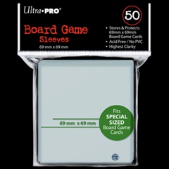 Up Board Game Sleeves Special Sized - 50 Ct - 69x69mm