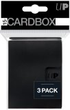 Ultra-Pro Deck Box 15+ Card Box 3pk Noir / Black