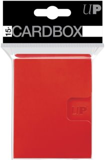 Ultra-Pro Deck Box 15+ Card Box 3pk Rouge / Red