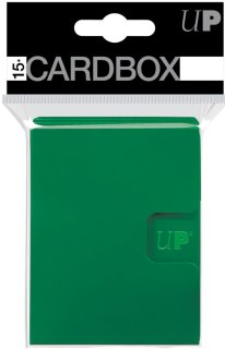 Ultra-Pro Deck Box 15+ Card Box 3pk Vert / Green