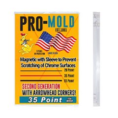 Pro-Mold: Protecteur pour Carte dans son étuie, avec fermeture magnétique 35pt / Magnetic for sleeved Card Case 35pt