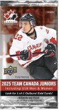 2025 Ud Team Canada Juniors Hockey Hobby - Paquets