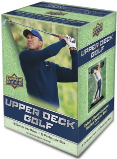 2024 Upper Deck Golf Blaster Box 6 paquets de 8 cartes