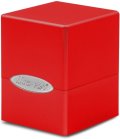 Up Boite de Rangement Satin pour Cartes de jeux / Deck Box Satin Cube Apple Red