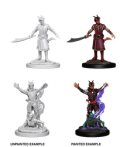 D&D Unpainted Minis: Male Tiefling Warlock