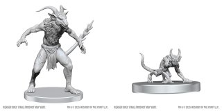 D&D Unpainted Minis WV28 Bulezau & Quasit
